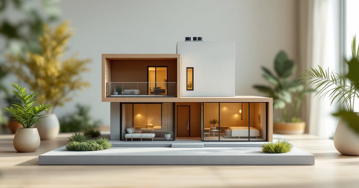 Créer Votre Propre Monde Magique avec une Maquette de Maison