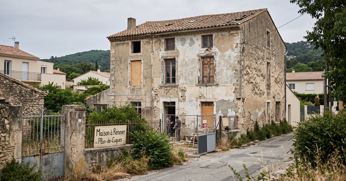 Acheter une maison à rénover à Plan-de-Cuques : ce qu’il faut savoir