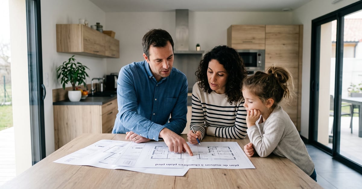Plan de maison 3 chambres plain pied : comment bien le concevoir