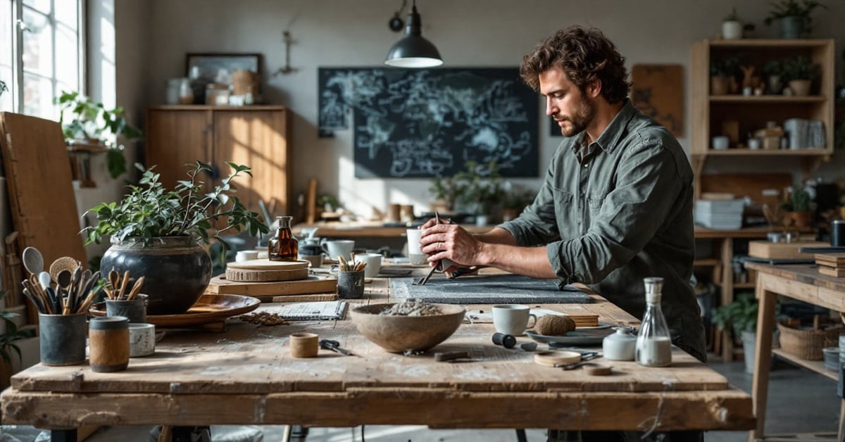 Atelier bien aménagé avec rangements pratiques, établi et outils organisés — conseils d'aménagement