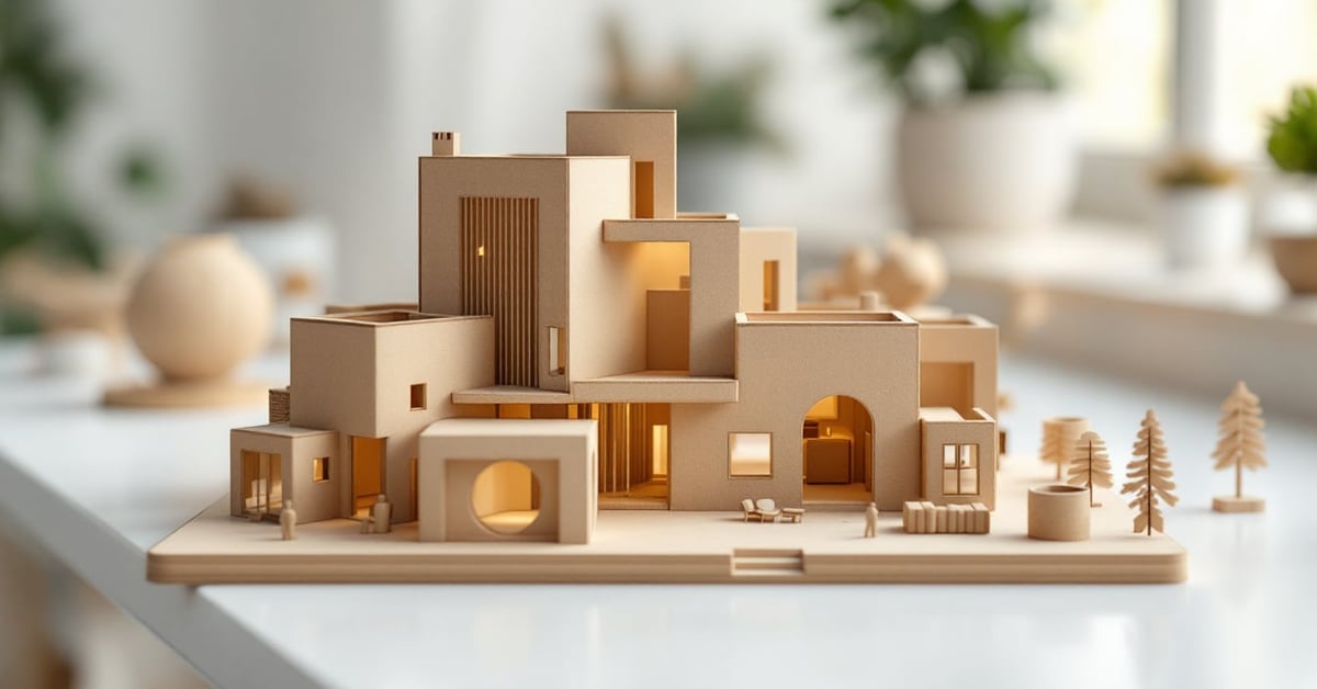 Maquette architecture carton : techniques et matériaux pour bien débuter