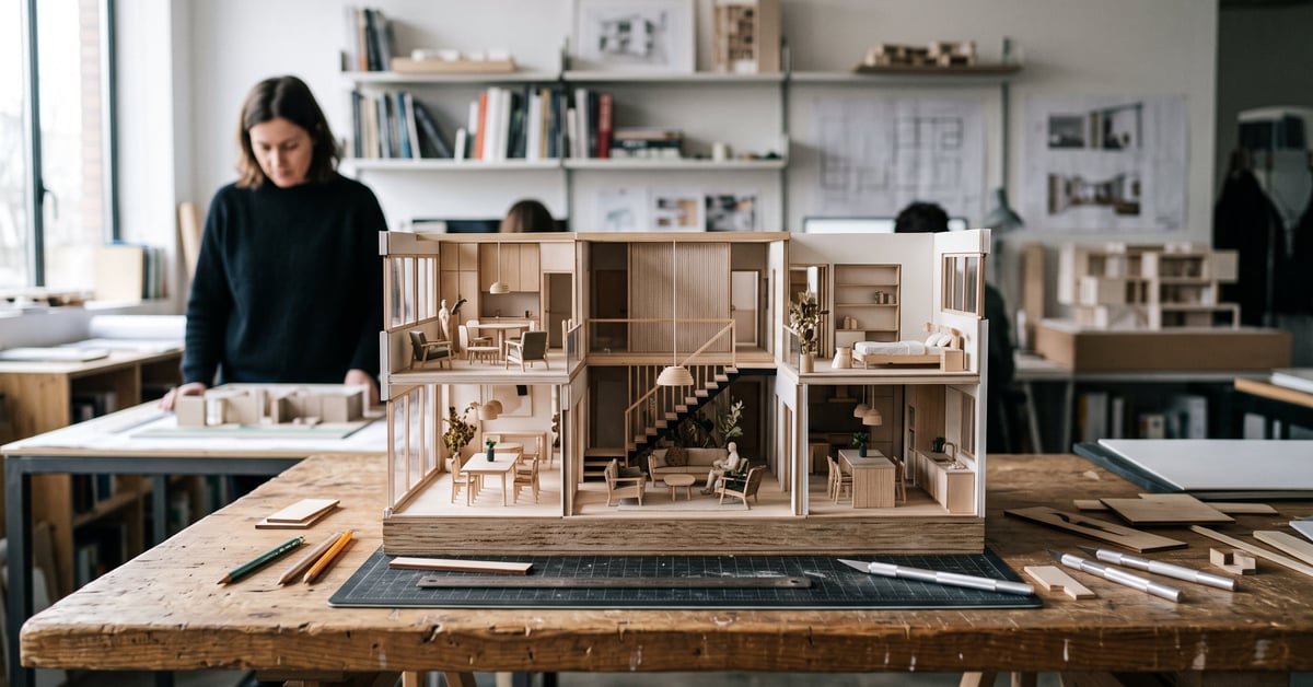 Maquette en architecture d’intérieur : créer des espaces avant de les bâtir