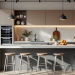 Plan de cuisine en 3D gratuit affiché sur écran, conception moderne et intuitive